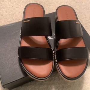 Coach Franca Espadrille - new with box. Excellent quality!